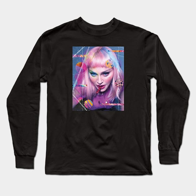 ICONS - Madonna Long Sleeve T-Shirt by XIQUI